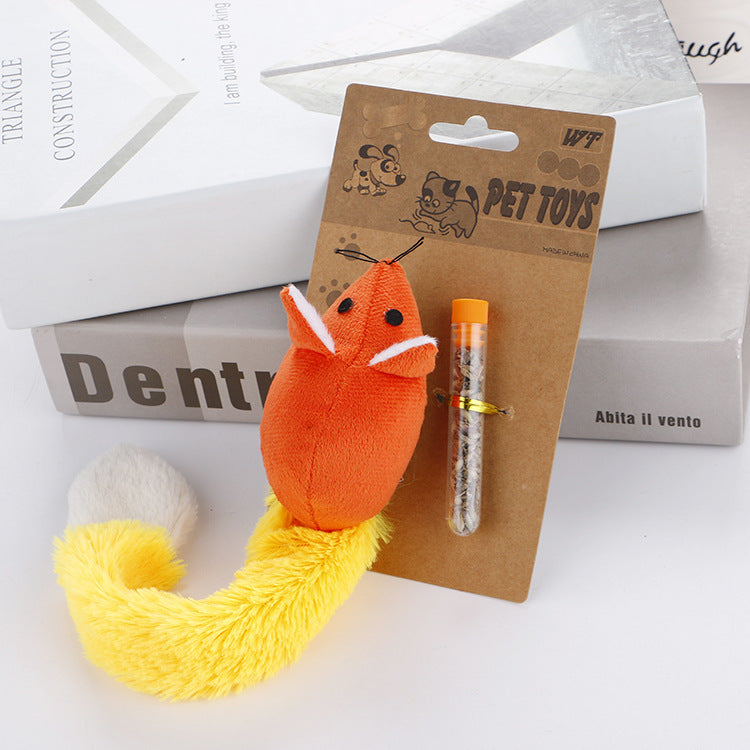 Long Tail Mouse Cat Toy for Indoor Play