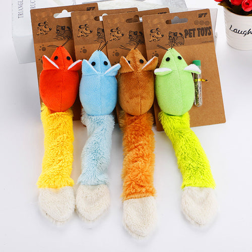 Long Tail Mouse Cat Toy for Indoor Play
