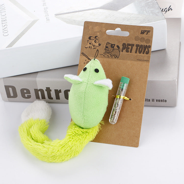 Long Tail Mouse Cat Toy for Indoor Play