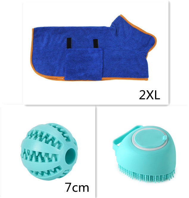 All-in-One Sillicone Pet Grooming Glove For Brushing, Bathing, Massaging