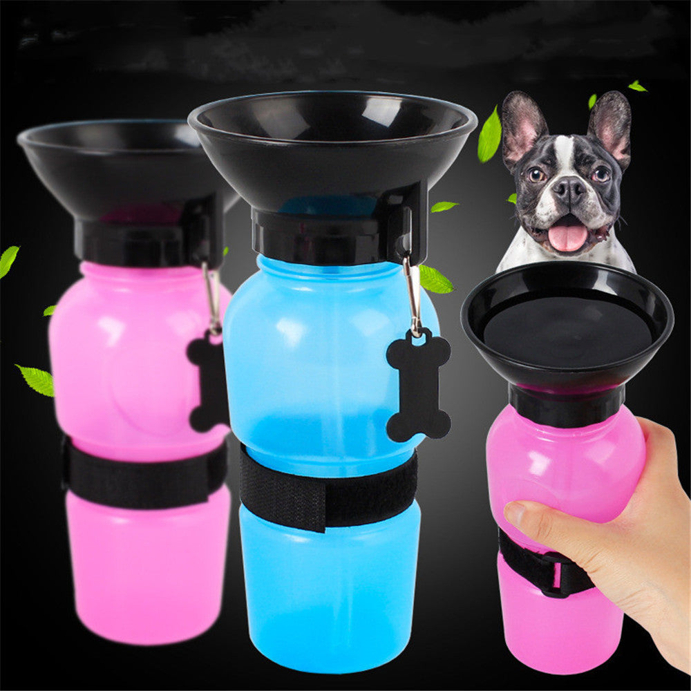 Portable Pet Water Bottle For Travel, Hiking and Outdoor Fun