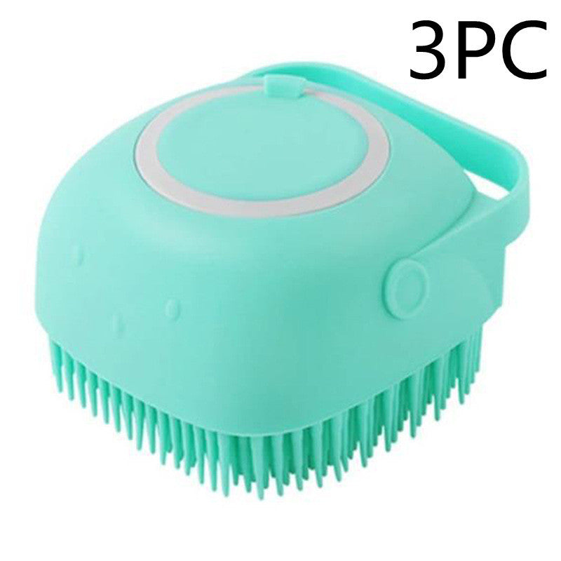 All-in-One Sillicone Pet Grooming Glove For Brushing, Bathing, Massaging
