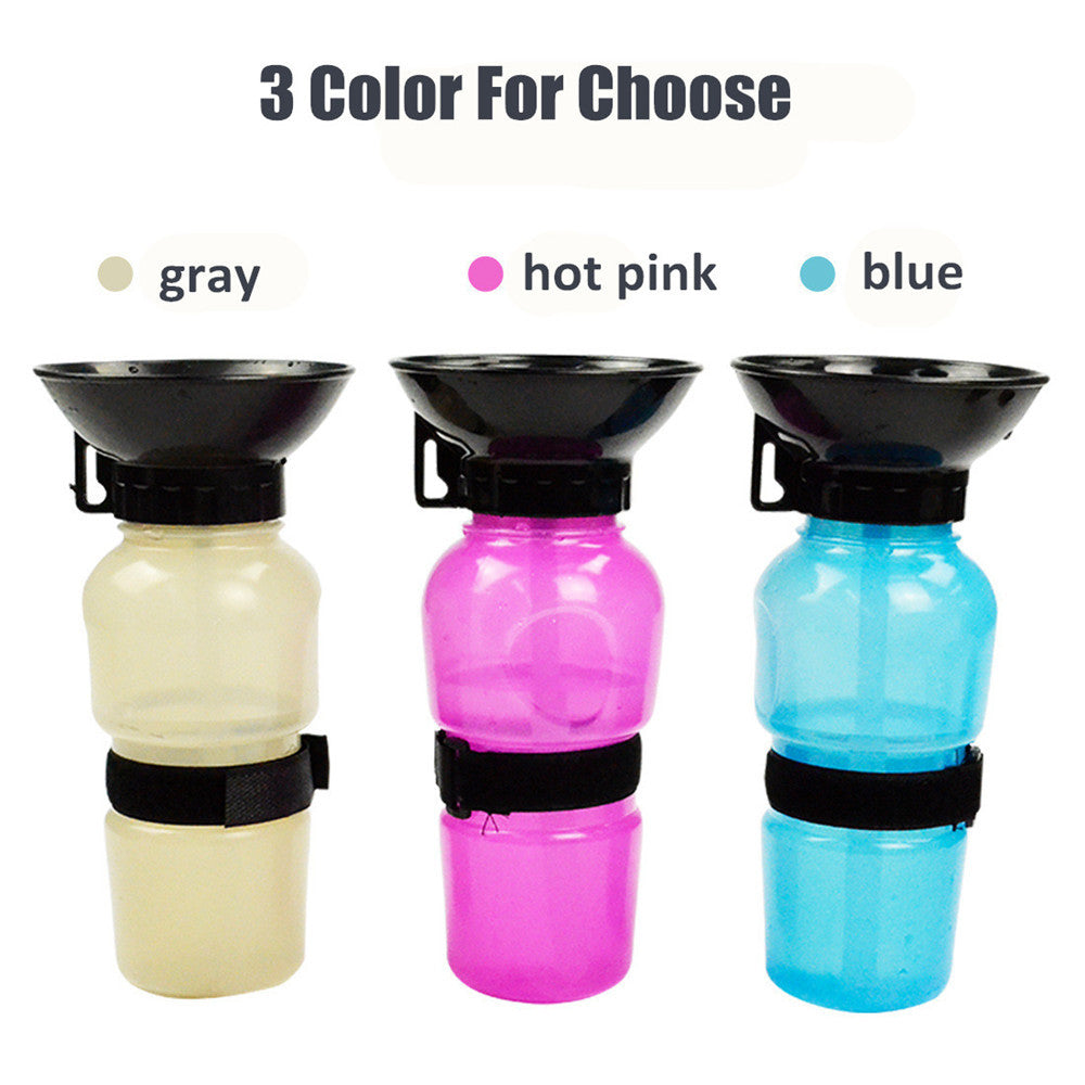 Portable Pet Water Bottle For Travel, Hiking and Outdoor Fun