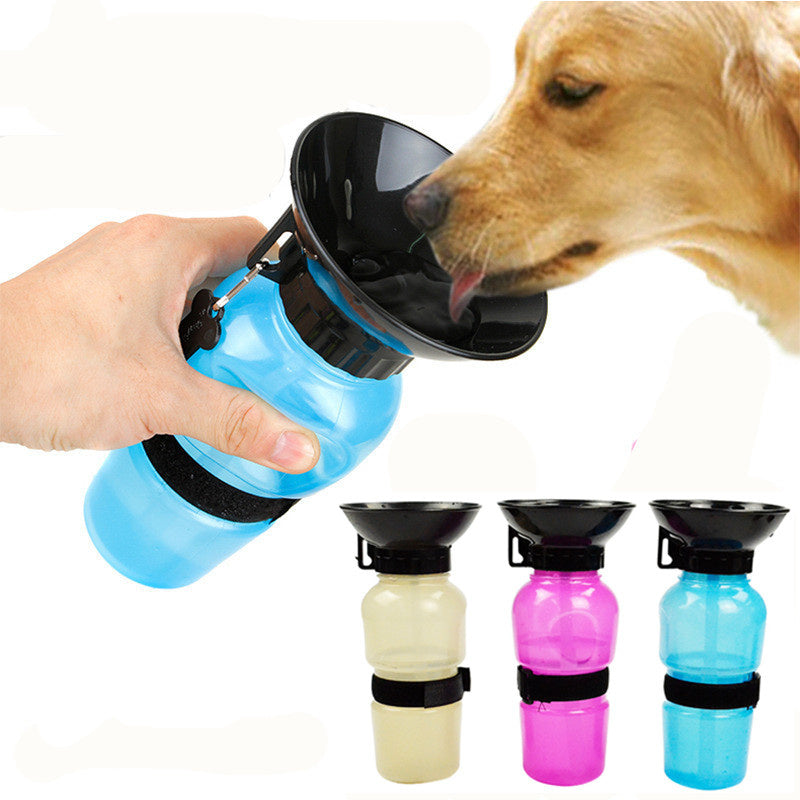 Portable Pet Water Bottle For Travel, Hiking and Outdoor Fun